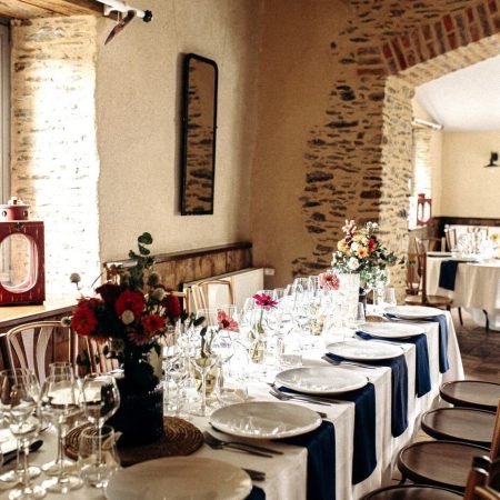 Tables salle de réception @Lucile.Auregan.Photographe