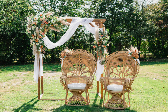 Célébration extérieure @Lise Beaufils Photographie